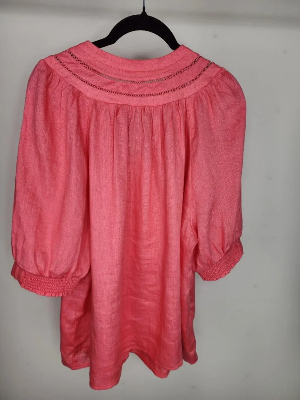 NWT Boden Bea Linen Top Azealia Pink US Size 16-18